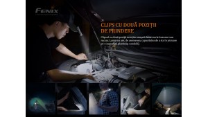 Fenix E12 V2.0 - Lanternă EDC - 160 Lumeni - 68 Metri