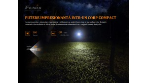 Fenix E12 V2.0 - Lanternă EDC - 160 Lumeni - 68 Metri