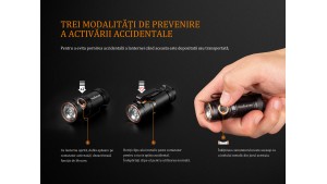 Fenix E18R - Lanternă EDC - 750 Lumeni - 136 Metri