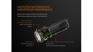 Fenix E18R - Lanternă EDC - 750 Lumeni - 136 Metri