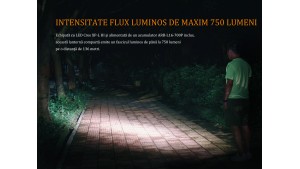 Fenix E18R - Lanternă EDC - 750 Lumeni - 136 Metri