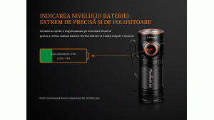 Fenix E18R - Lanternă EDC - 750 Lumeni - 136 Metri