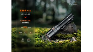Fenix E28R V2.0 - Lanternă EDC Reîncărcabilă - 1700 Lumeni - 273 Metri