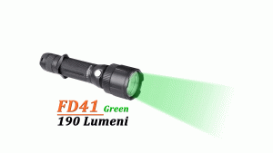 Fenix FD41 - Green LED