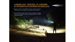 Fenix FD65 - Lanterna - 3800 Lumeni - 410 Metri Fenix FD65 - Lanterna - 3800 Lumeni - 410 Metri