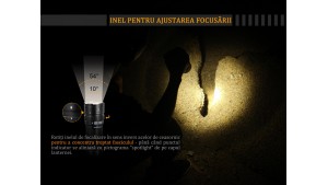 Fenix FD65 - Lanterna - 3800 Lumeni - 410 Metri Fenix FD65 - Lanterna - 3800 Lumeni - 410 Metri