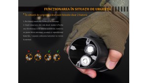 Fenix FD65 - Lanterna - 3800 Lumeni - 410 Metri Fenix FD65 - Lanterna - 3800 Lumeni - 410 Metri