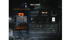 Fenix GL30R - Lanternă Tactică pentru Vânătoare - 800 Lumeni - 630 Metri