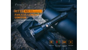 Fenix HT18 - Lanternă vânătoare - 1500 Lumeni - 925 Metri