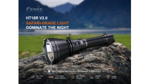 Fenix HT18R V2.0 - Lanternă vânătoare - 3700 Lumeni - 1100 Metri Fenix HT18R V2.0 - Lanternă vânătoare - 3700 Lumeni - 1100 Metri
