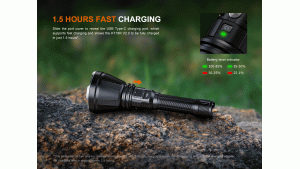 Fenix HT18R V2.0 - Lanternă vânătoare - 3700 Lumeni - 1100 Metri Fenix HT18R V2.0 - Lanternă vânătoare - 3700 Lumeni - 1100 Metri