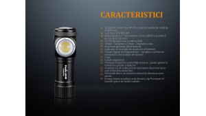 Fenix LD15R - Lanternă Reîncărcabilă - 500 Lumeni - 85 Metri