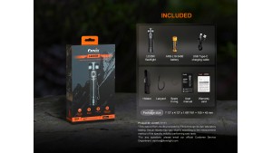 Fenix LD35R - Lanternă EDC - 1800 Lumeni - 337 Metri