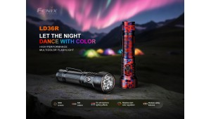Fenix LD36R - Lanternă EDC - 3600 Lumeni - 385 Metri - Black