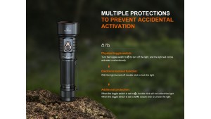 Fenix LD36R - Lanternă EDC - 3600 Lumeni - 385 Metri - Black