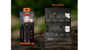 Fenix LD36R - Lanternă EDC - 3600 Lumeni - 385 Metri - Black