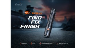 Fenix PD36R ACE - Lanternă Reîncărcabilă - 3000 Lumeni - 415 Metri