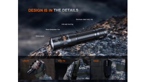 Fenix PD36R ACE - Lanternă Reîncărcabilă - 3000 Lumeni - 415 Metri