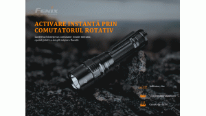 Fenix PD40R V2.0 - Lanternă Tactică Reîncărcabilă - 3000 Lumeni - 405 Metri