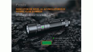 Fenix PD40R V2.0 - Lanternă Tactică Reîncărcabilă - 3000 Lumeni - 405 Metri