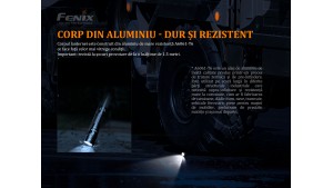 Fenix PD40R V2.0 - Lanternă Tactică Reîncărcabilă - 3000 Lumeni - 405 Metri