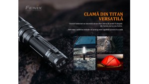 Fenix PD40R V2.0 - Lanternă Tactică Reîncărcabilă - 3000 Lumeni - 405 Metri