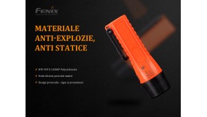 Fenix WF11E - Lanternă ATEX - 200 Lumeni - 185 Metri