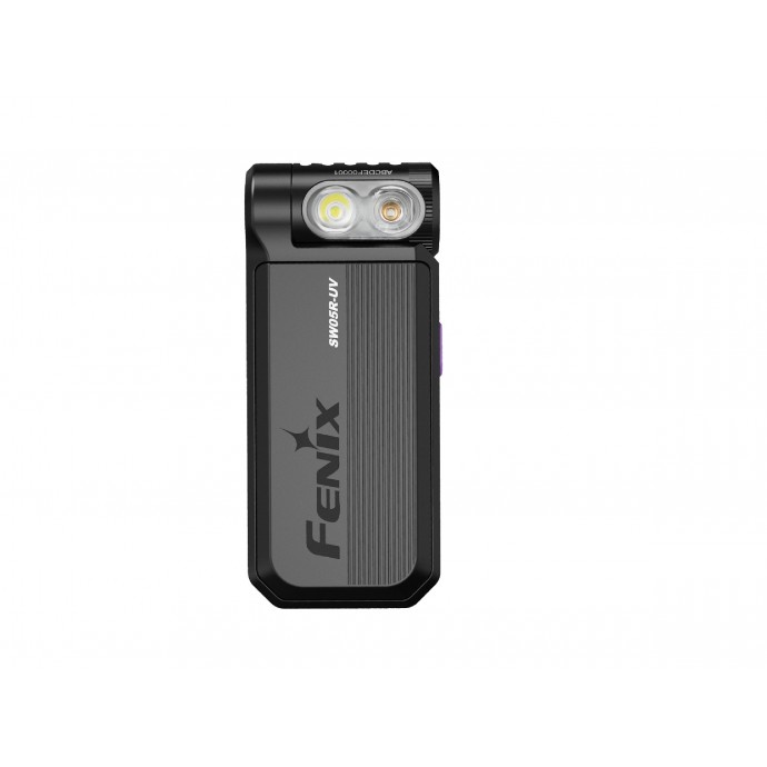 Fenix SW05R-UV - Lanternă Reîncărcabilă EDC - 150 Lumeni - 39 Metri - Black