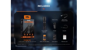 Fenix TK05R - Lanternă Tactică - 1000 Lumeni - 450 Metri