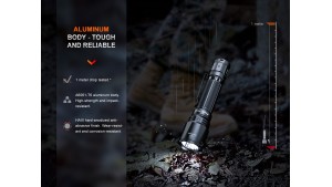 Fenix TK11R - Lanternă Tactică - 1600 Lumeni - 420 Metri