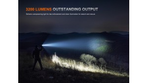 Fenix TK15R - Lanternă Tactică - 3200 Lumeni - 490 Metri