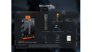 Fenix TK15R - Lanternă Tactică - 3200 Lumeni - 490 Metri