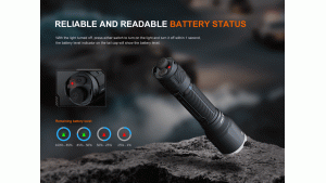 Fenix TK17 - Lanternă Tactică - 3600 Lumeni - 330 Metri - Black