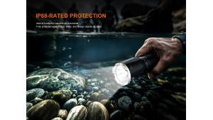 Fenix TK17 - Lanternă Tactică - 3600 Lumeni - 330 Metri - Black