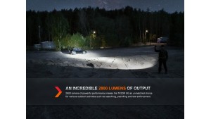 Fenix TK20R UE - Lanternă Tactică - 2800 Lumeni - 465 Metri - Tan