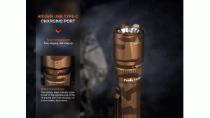 Fenix TK20R UE - Lanternă Tactică - 2800 Lumeni - 465 Metri - Tan