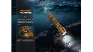 Fenix TK20R UE - Lanternă Tactică - 2800 Lumeni - 465 Metri - Tan