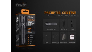 Fenix TK22 V2.0 - Lanternă Tactică - 1600 Lumeni - 405 Metri