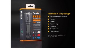 Fenix TK25 - Versiune Red&Blue