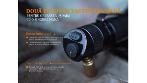 Fenix TK25 - Versiune Red - Lanternă Tactică - 1000 Lumeni - 225 Metri
