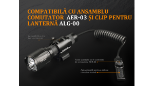 Fenix TK25 - Versiune Red - Lanternă Tactică - 1000 Lumeni - 225 Metri