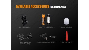 Fenix TK25 - Versiune UV - Lanternă Tactică - 1000 Lumeni - 225 Metri