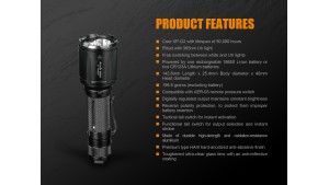 Fenix TK25 - Versiune UV - Lanternă Tactică - 1000 Lumeni - 225 Metri