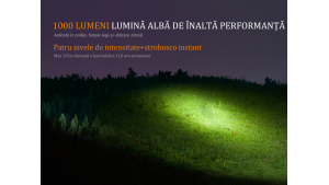 Fenix TK25 - Versiune UV - Lanternă Tactică - 1000 Lumeni - 225 Metri