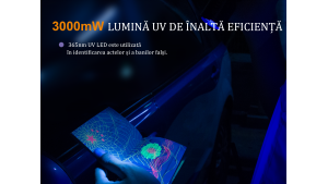 Fenix TK25 - Versiune UV - Lanternă Tactică - 1000 Lumeni - 225 Metri