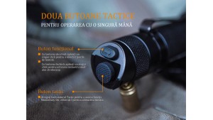 Fenix TK25 - Versiune UV - Lanternă Tactică - 1000 Lumeni - 225 Metri