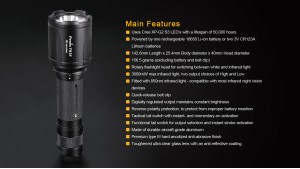 Fenix TK25 - Versiune Infra-Roșu
