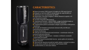 Fenix TK35 UE - XHP 70 - Ediție 2018 - Lanternă Tactică - 3200 Lumeni - 300 Metri