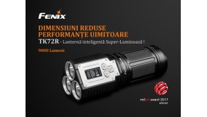 Fenix TK72R - Lanternă Tactică - 9000 Lumeni - 286 Metri