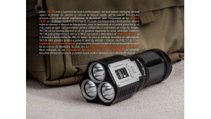 Fenix TK72R - Lanternă Tactică - 9000 Lumeni - 286 Metri